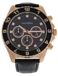 Reloj hombre Louis Villiers acero negro 45 mm lvag5877 – 11