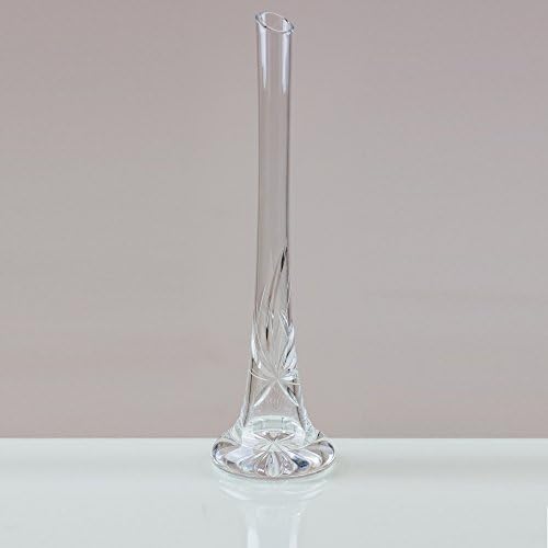 Victoria Crystal Serenity Flower Vase 24% CUT LEAD CRYSTAL 100% HANDMADE