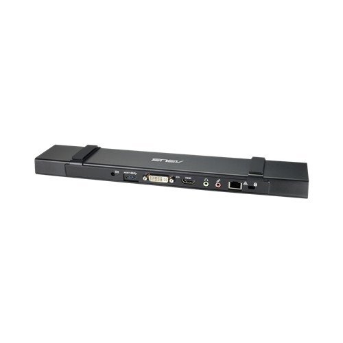 ASUS Universal Portbar 1x Mic in 1x Audio out 1x RJ45 LAN 4x USB 3.0 1x DVI-I 1x HDMI 1x DC in 1x DC out inkl. Netzteil Vers. 2016 - 3