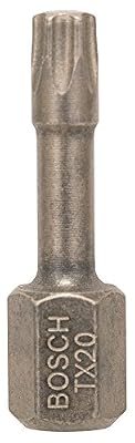 Bosch 2608522098 Embout de vissage diamond impact t20 25mm x10