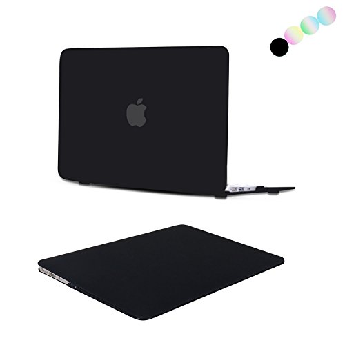 Vimay - Air 13-Zoll Plastik Hartschale für Apple MacBook Air 33,02 cm (13 Zoll), Modelle: A1369 und A1466, Schwarz