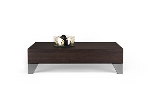 mobilifiver Evolution 90 Coffee Table, Wood, Dark Oak, 90 x 60 x 24 cm