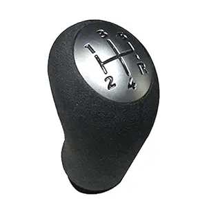 Gear Knob Suitable for Duster Terrano Verito Logan GK-L-1 (Black)
