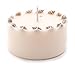 Produktbild Duftkerze Soja Echte Muscheln Beige Kerze aus Bio Sojawachs ätherisches Öl Zitronen Verbena Geschenkbox lange Brenndauer Geschenk Idee