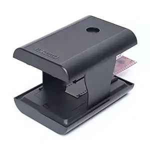 Mobile Film and Slide Scanner for 35mm/135mm Negatives and Slides with LED Backlight Free APP Foldable Novelty Scanner Fun Toys and Gifts-Layfoxz