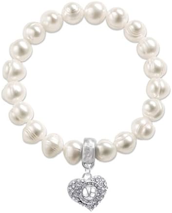 Justin Bieber Pearl Charm Bracelet
