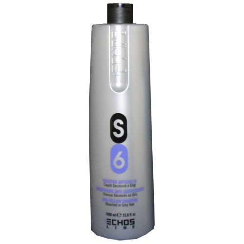 Anti Gelb/Violett Shampoo S6 – 1000 ml, von Echosline - 2