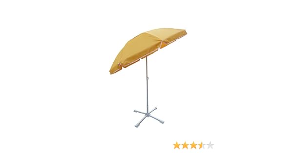 Buy Amaze With Stand Garden Farm House Beach Camping Sunshade Patio Umbrella 8 Yellow Tiltable Online At Low Prices In India Amazon In