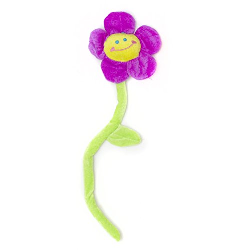 Singende "Happy Birthday" Blume in 5 Farben - Geburtstags-Geschenk mit Melodie - Violett-Lila