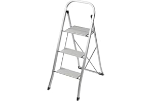 WeGeek - SCALETTA in ALLUMINIO "EASY STEP" con 3 gradini. Superleggera