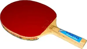 GKI Fasto Table Tennis Racquet, Wood, Red