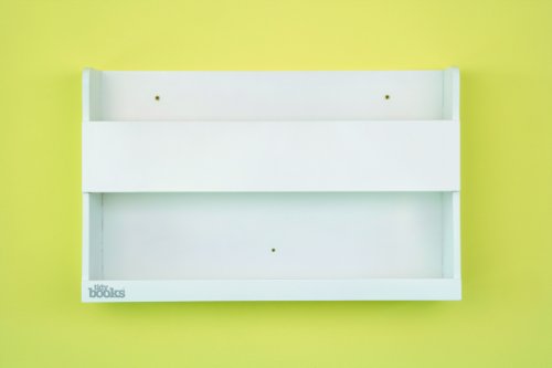 Tidy Books - The Children's Bookcase Company - The Original Wooden Bunk Bed Shelf and Bedside Storage for Childrens Rooms in White