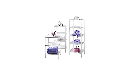 baumarkt direkt Badregal In 3 Höhen, Breite 40 cm 40 cm, 30 cm, 110 cm, weiß - 2