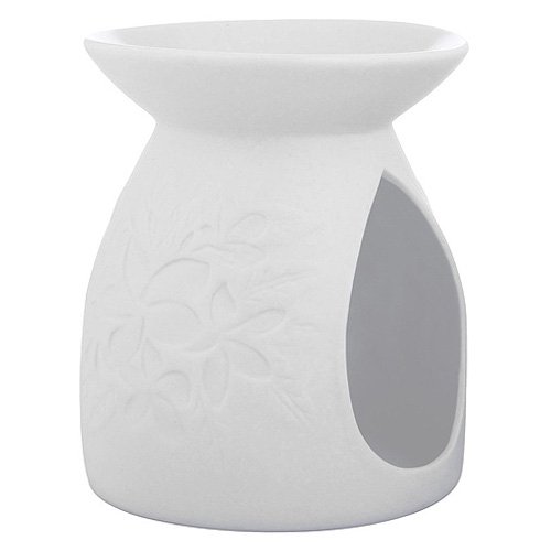 Yankee Candle 1521531 Pastel Hues Blumen Duftlampe, Keramik, weiß, 12,5 x 7,2 x 12,5 cm