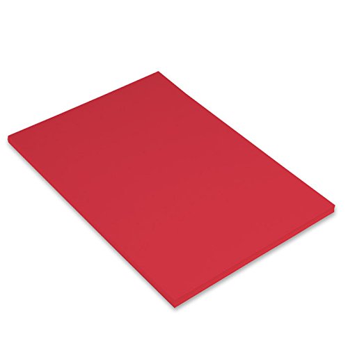 Canson Iris Vivaldi A4 120 GSM Smooth Colour Paper - Red (Pack of 100 Sheets)