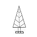 Produktbild Wunderbar Deko Metall Weihnachtsbaum mit Haken Weihnachtsdekoration Christbaum X-mas Tree