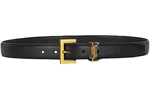 FDEETY Gürtel Damen Mode Ledergürtel Verstellbarer Gürtel Einfacher Stil Einzigartig Design für Jeans Hosen Kleider Mode