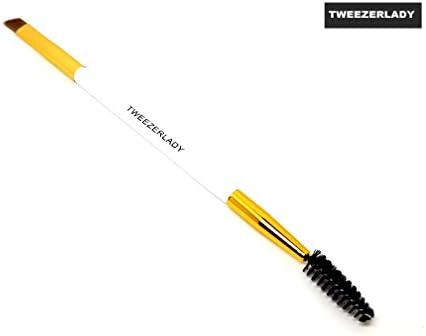 TWEEZERLADY DUO BRUSH - Face Foundation Powder Brush Cosmetic Makeup Makeup plus a makeup bag