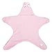 Tuppence and Crumble Star Baby Wrap Baby Pink Medium
