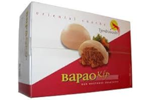 Bapao Tjendrawasih mit Hähnchen I 12 x Dampfbrötchen mit leckerer Fleischfüllung I geeignet für Warmwasserbad und Mikrowelle I Asia I Indonesische Gerichte