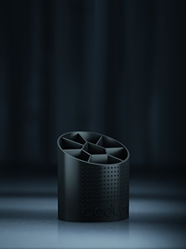 Bodum BISTRO Kochutensilien Halter (Spülmaschinengeeignet, leicht zu reinigen, Stabi liters) schwarz - 2