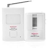 ➤Lange Funkreichweite: Diese drahtlose Infrarot-Türklingel-Alarmfernbedienung ermöglicht eine Reichweite von bis zu 200 Metern im Freien, im Innenbereich bis zu 100 Metern (am besten, wenn die Antenne geöffnet ist). Der Alarm ertönt schnell, wenn sich jemand dem Erfassungsbereich nähert.