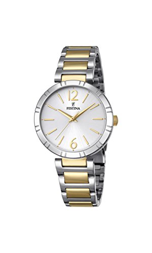 Festina Damen-Armbanduhr Analog Quarz Edelstahl F16937/1 Festina Damen-Armbanduhr Analog Quarz Edelstahl F16937/1