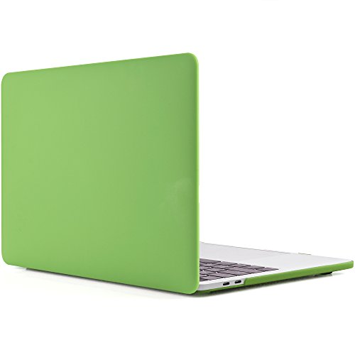 iDOO MacBook Schutzhülle / Hard Case Cover Laptop Hülle [Für 2016 MacBook Pro 15 Zoll mit Touch Bar: A1707] - matt, Grün
