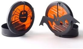 Set of 2 Spooky Tea Light Tealight Holders