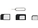 Produktbild 4 in 1 SIM Karte Adapter Set Nadel IPhone Samsung Sony #1589
