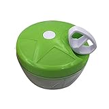 Leistungsstark und vielseitig: leistungsstarke handgehaltene Kräuter, Gemüse, Lebensmittelzerkleinerer / Mixer / Mixer. Geeignet zum Schneiden und Mischen von Gemüse- / Obstsalaten, Schneiden einer Vielzahl von Babynahrung, gehackten Nüssen, Kräutern, Gemüse, Pesto, Hummus, Salsa, Guacamole, Pastetchen, Eiswürfeln usw.