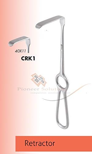 Pioneer Solution Oral Cheek Retractors / Tissue Kocher 40X11 (215Mm) CRK1