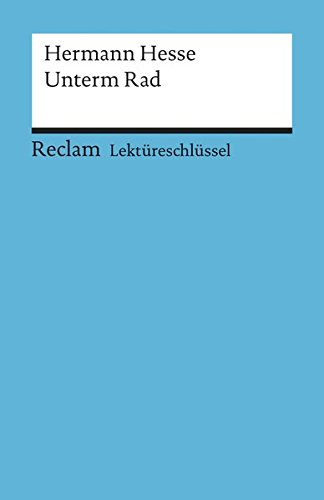 Download Hermann Hesse: Unterm Rad. Lektüreschlüssel Download Hermann Hesse: Unterm Rad. Lektüreschlüssel