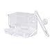 Acrylic Transparent Cosmetic Makeup Jewelry Holder Box Q-tip Storage Containers
