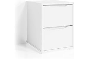 ‎VICCO Vicco Kommode Ruben, Kommodenschrank, Weiß, 40 x 54 cm