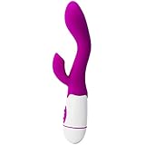 Vibrador Sexual Mujer, Louviva Sexo Juguetes Vibrador Doble, Estimulador Clítoris y Punto G(Rosa)