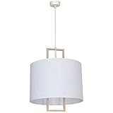 Die Leuchte wird gefertigt aus Metall,Stoff,Holz