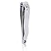 Footful Stainless Steel Nail Clipper with File for Thick Nails Large Size---Silver