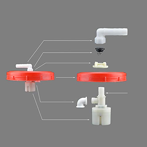 JB-Shuixiang Depósito De Agua con Grifo, Recipiente De Almacenamiento