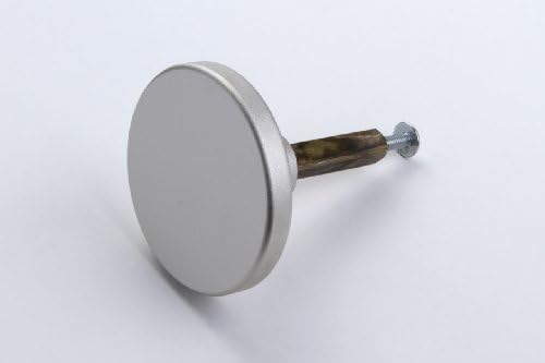 High Quality rotary knob, knob, olive plate for bar-lock Terza, espagnolette lock, metal in nickel-plated