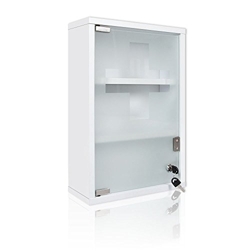 Medical Cabinet Medicine Medication Lockable First Aid Cabinet