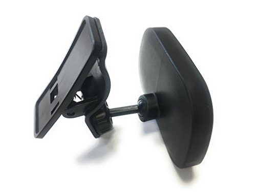 livoto Rückbankspiegel | Kinderspiegel | Babyspiegel | Überwachungsspiegel | Rücksitzspiegel | konvexe Form für gute Übersicht | zwei Befestigungsmethoden passt für jedes Auto - 5