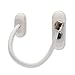 15 x White Max6mum Security Window & Door Restrictor for Baby and Child Safety - uses strong cable and is key lockable