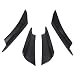 Produktbild Fangfeen 4PCS / Set Frontstoßstange Lip Diffusor Splitter Fins Körper Spoiler Chin Auto Außendekoration Auto Ladekanten