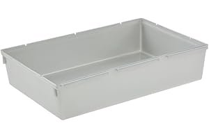 keeeper Boîte de rangement, polypropylène, 23 x 15 x 5 cm, Pepe, argenté