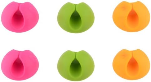 Diginova - Cable Drop Clip &amp; Tidy - Green / Orange / Pink - Single Channel