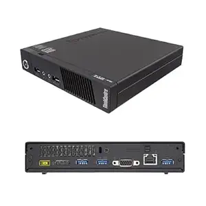 (Renewed) Lenovo Intel Core I5 4th Gen Mini Desktop(16 GB RAM/ 1TB SSD/ Windows 10 Pro, MS Office/Intel Integrated Graphics, Black)ThinkCentre M93p Tiny