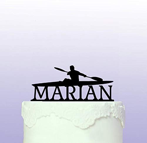 Preisvergleich Produktbild Personalised Kayak / Rower Cake Topper