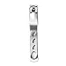 Footful Stainless Steel Thick Nail Clippers with Rotating Swivel Head Large