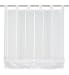 Produktbild Home Fashion 79187-501 Schlaufenrollo Längsstreifen, 150 x 120 cm, Halborganza, weiß